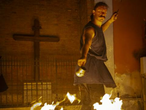 Athanor, cerchio di fuoco in piazza