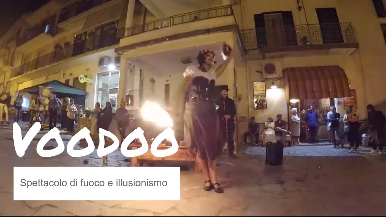 Voodoo, spettacolo di fuoco e illusionismo di Mana Spettacoli