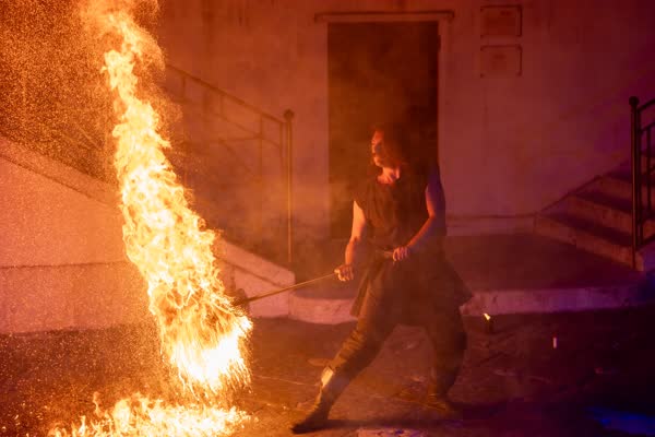 La Sparkle Club accesa sulla scalinata del centro storico, Campobasso 2026